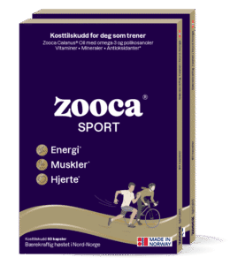 Zooca® SPORT - kosttilskudd for trening - packshot 2 esker