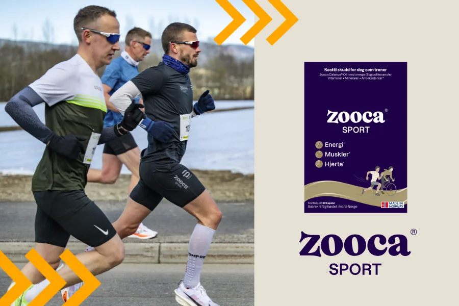 Zooca® SPORT med Calanusolje - for deg som trener kondisjon og styrke