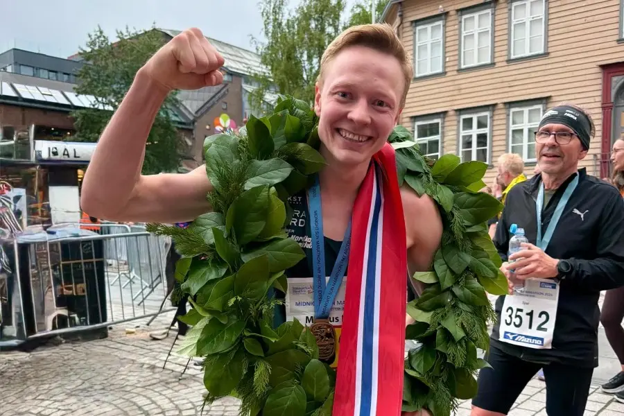 Markus Granaas, Norgesmester Midnight Sun Marathon.